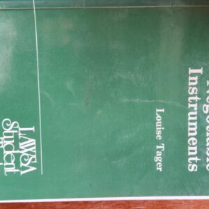 Tager: Negotiable Instruments: 1984: Butterworths