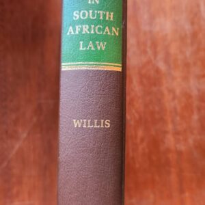 Willis: Banking in South African Law: 1981: Juta